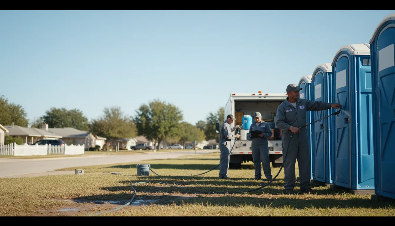 Long-Term Portable Toilet Rental in Sublette, KS near me